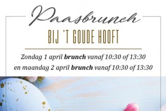 Paasbrunch @ 't Goude Hooft